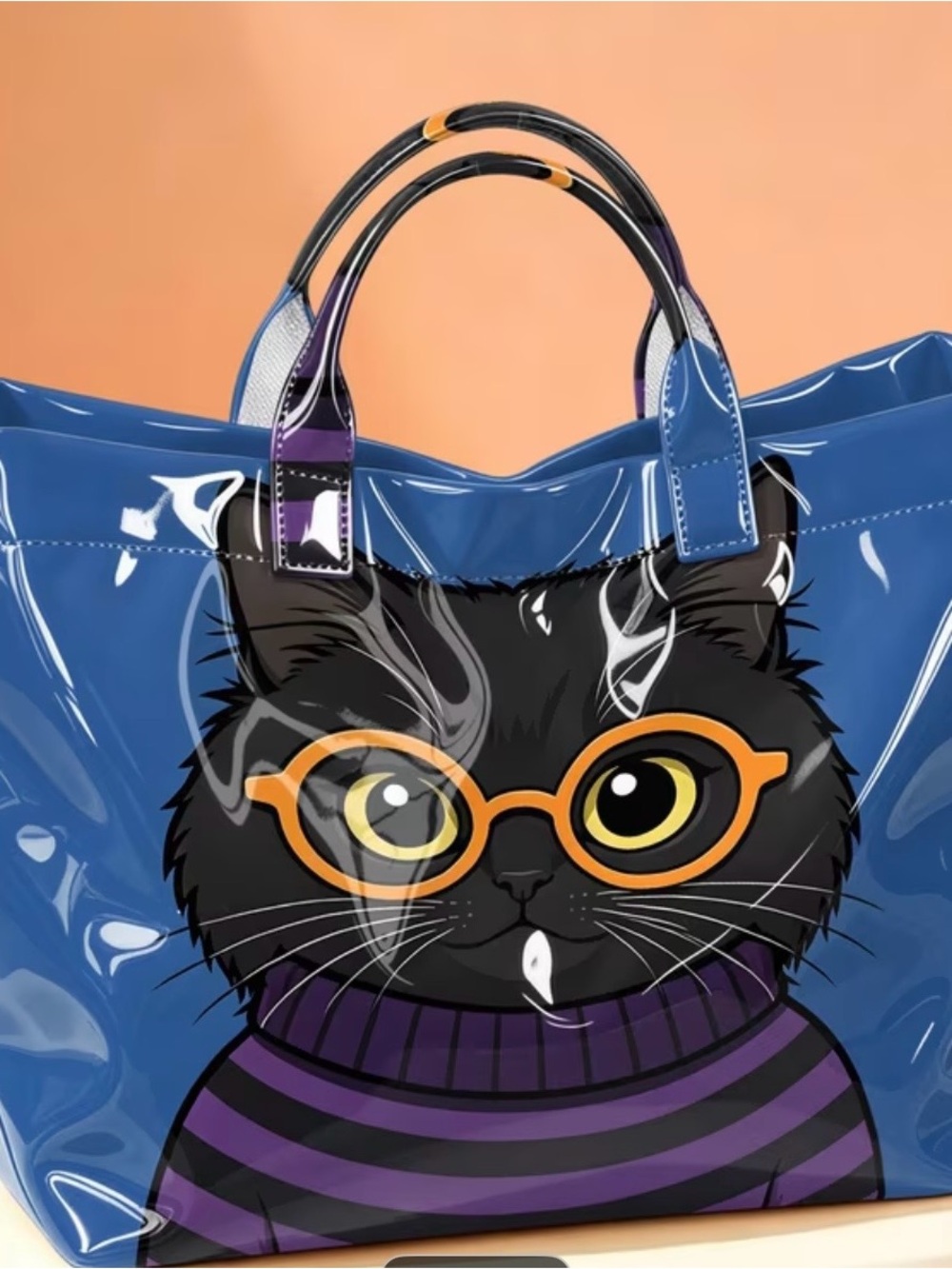 Cat, Cats & More Cats! Black Cat Tote by Gecko NWT!